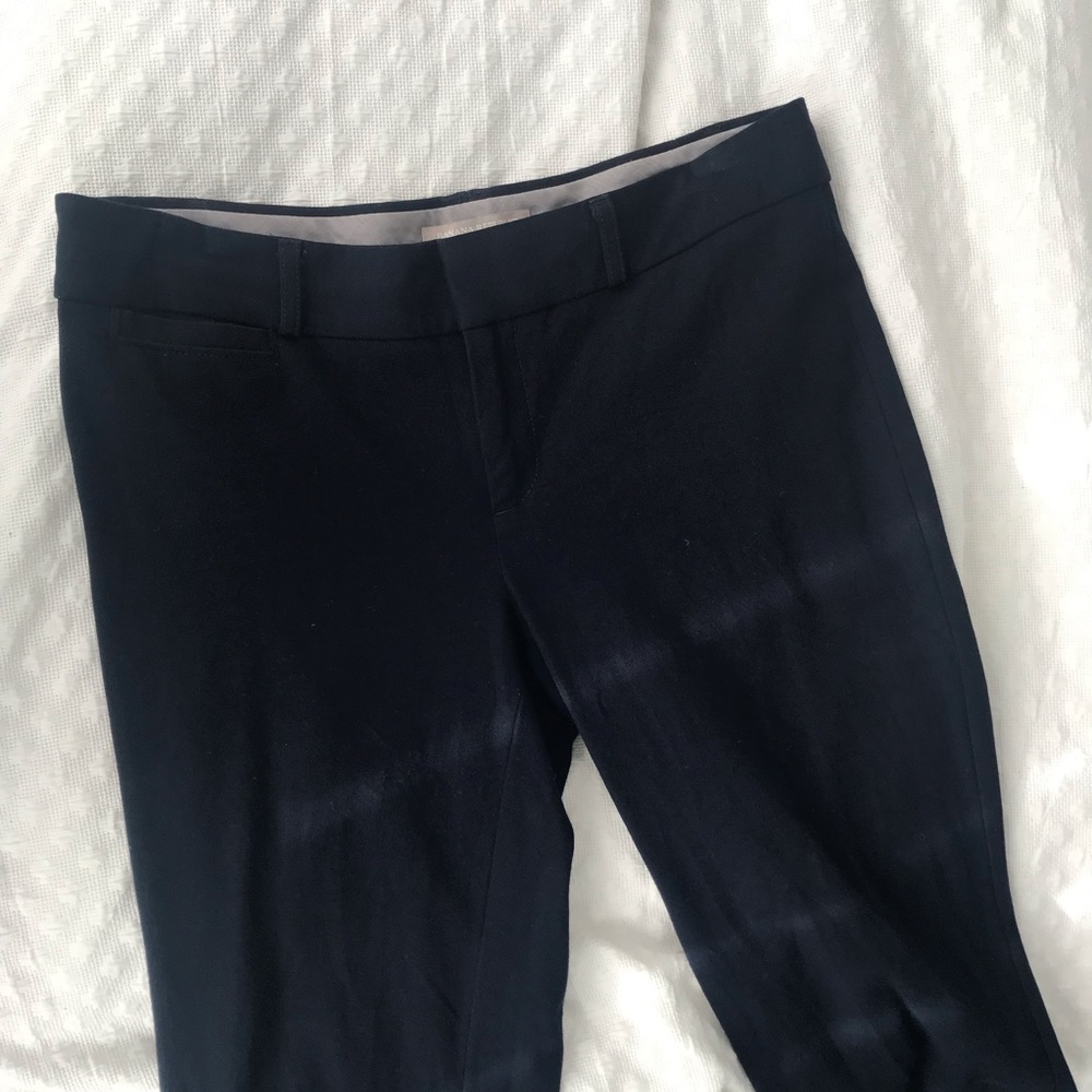 Banana Republic sloan navy ankle pants 2S